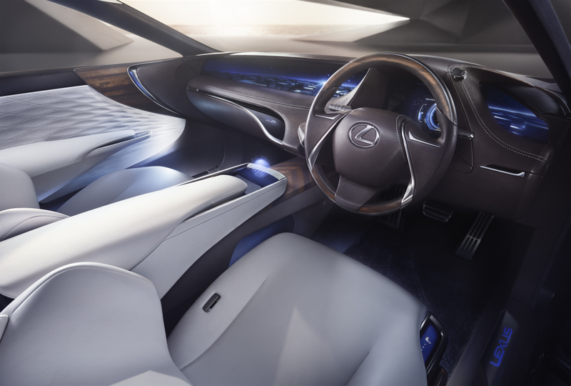 Illustration for article titled Gas Is For Poors: The Lexus LF-FC Concept Is A Hydrogen Luxury Sedan